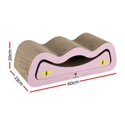 i.Pet Cat Scratching Board Scratcher Cardboard Kitten Indoor Climbing Pad Catnip PET-SCRATCH-60-PK