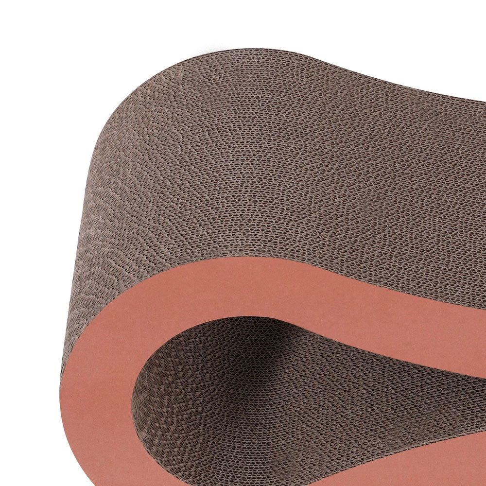 i.Pet Cat Scratching Board Scratcher Cardboard Kitten Indoor Climbing Bed Catnip PET-SCRATCH-86-BR