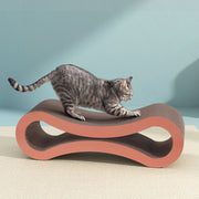 i.Pet Cat Scratching Board Scratcher Cardboard Kitten Indoor Climbing Bed Catnip PET-SCRATCH-86-BR