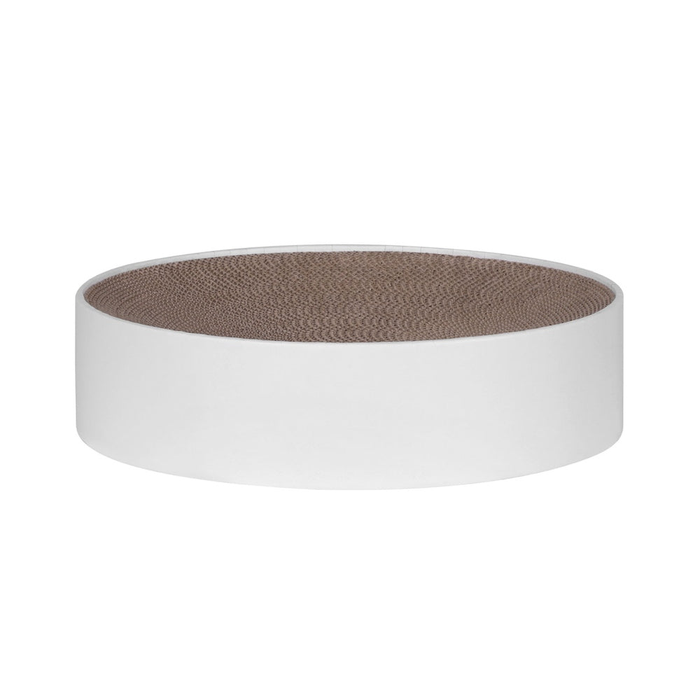 i.Pet Cat Scratching Board Scratcher Cardboard Kitten Indoor Round Bed Catnip PET-SCRATCH-ROUND41-BR