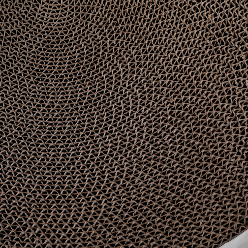 i.Pet Cat Scratching Board Scratcher Cardboard Kitten Indoor Round Bed Catnip PET-SCRATCH-ROUND41-BR
