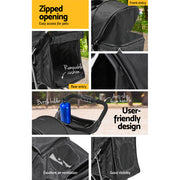 i.Pet 4 Wheel Pet Stroller - Black PET-STROLLER-4WL-BK