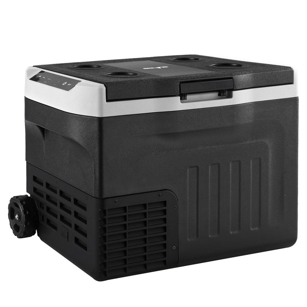 Portable Fridge 30L Bar Fridges Camping Freezer 12V/24V/240V PFN-A-30-BK
