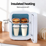 Glacio Mini Fridge Portable White Electric Cooler Warmer Car Office 12V 220V PFN-B-22-WH