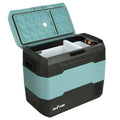 Glacio 50L Portable Fridge Freezer Fridges Cooler Camping 12V/24V/240V Caravan PFN-E-CL-L-BK