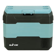 Glacio 50L Portable Fridge Freezer Fridges Cooler Camping 12V/24V/240V Caravan PFN-E-CL-L-BK