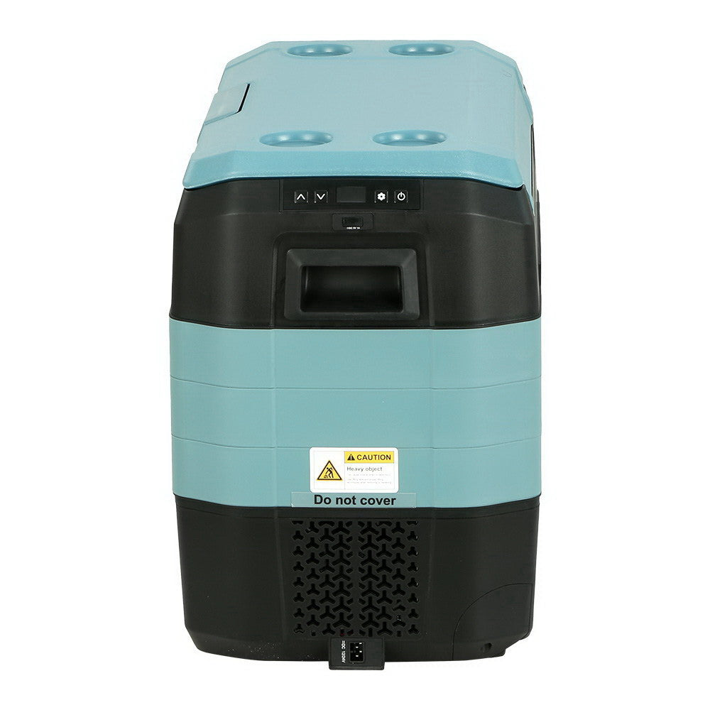 Glacio 50L Portable Fridge Freezer Fridges Cooler Camping 12V/24V/240V Caravan PFN-E-CL-L-BK