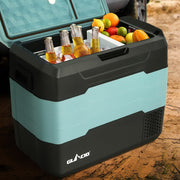 Glacio 50L Portable Fridge Freezer Fridges Cooler Camping 12V/24V/240V Caravan PFN-E-CL-L-BK