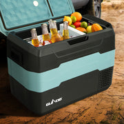 Glacio 40L Portable Fridge Freezer Fridges Cooler Camping 12V/24V/240V Caravan PFN-E-CL-M-BK