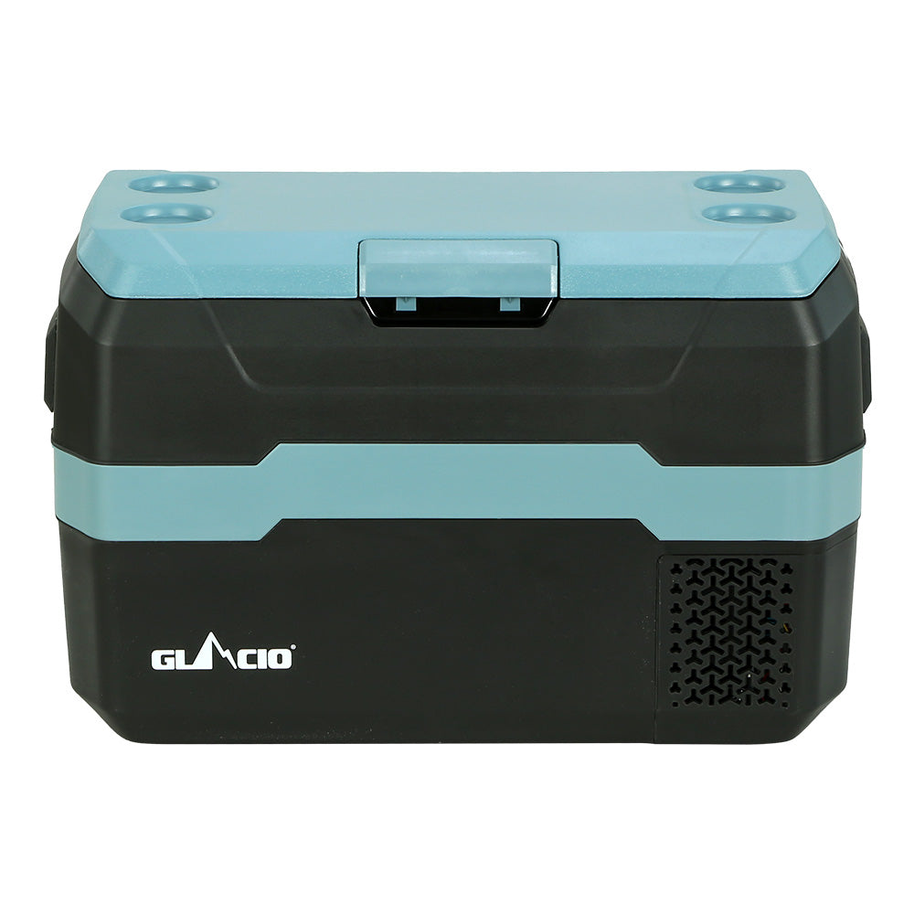 Glacio 35L Portable Fridge Freezer Fridges Cooler Camping 12V/24V/240V Caravan PFN-E-CL-S-BK