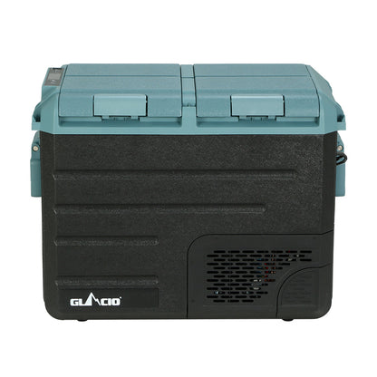 Glacio 50L Portable Fridge Freezer Cooler Camping 12V/24V/240V Caravan Car PFN-E-CLXL-L-BK