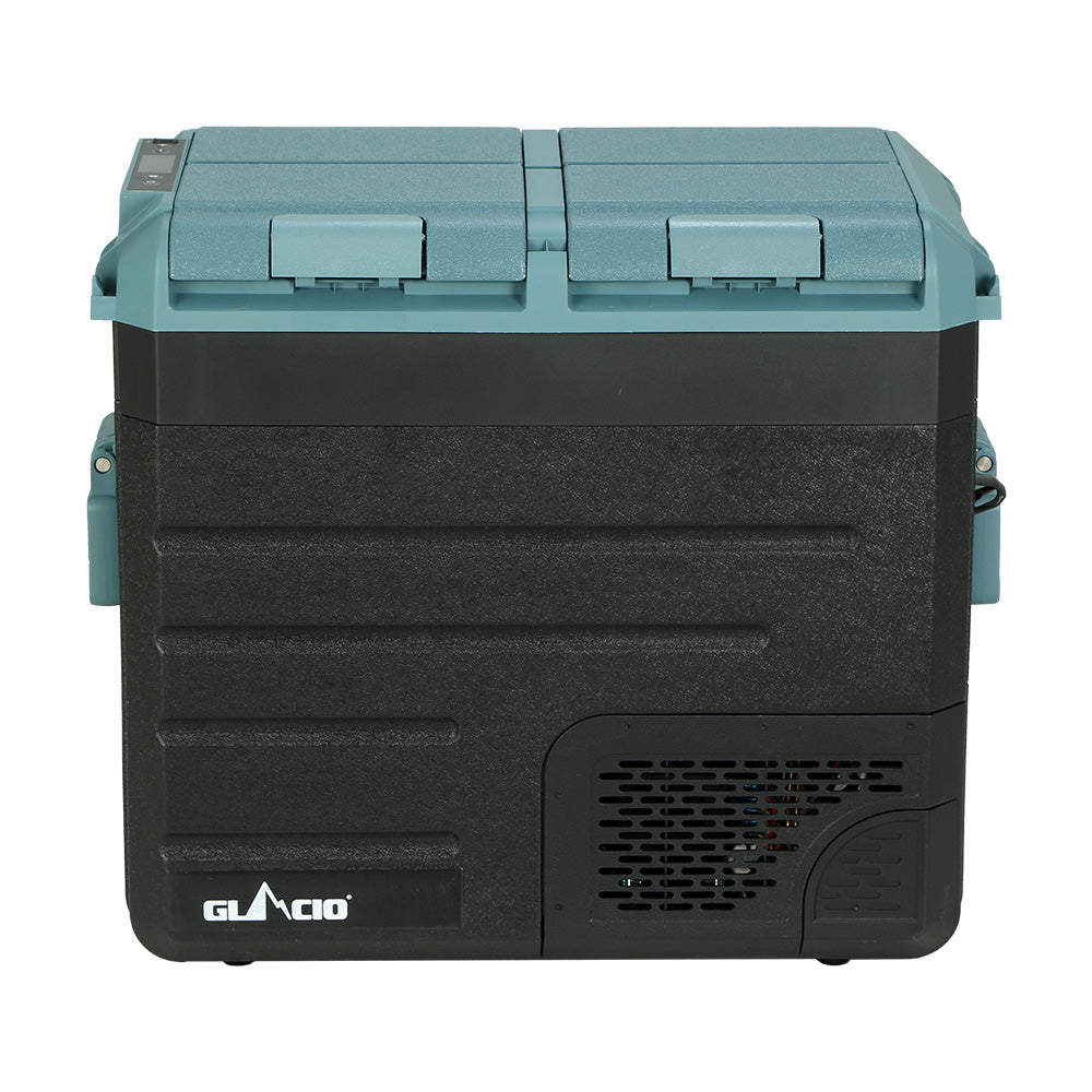Glacio 60L Portable Fridge Freezer Cooler Camping 12V/24V/240V Caravan Car PFN-E-CLXL-XL-BK