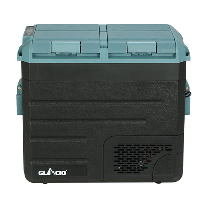 Glacio 60L Portable Fridge Freezer Cooler Camping 12V/24V/240V Caravan Car PFN-E-CLXL-XL-BK