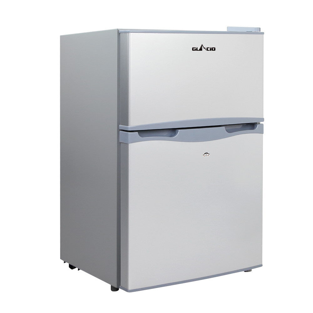 Glacio 65L Portable Fridge Freezer Bar Upright 12V/24V/240V Camping Caravan PFN-F-65-D-SI