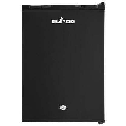 Glacio 80L Portable Fridge Bar Upright 12V/24V/240V Camping Caravan PFN-F-80-S-BK