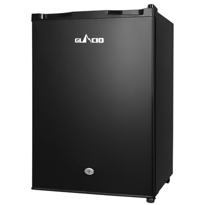 Glacio 80L Portable Fridge Bar Upright 12V/24V/240V Camping Caravan PFN-F-80-S-BK
