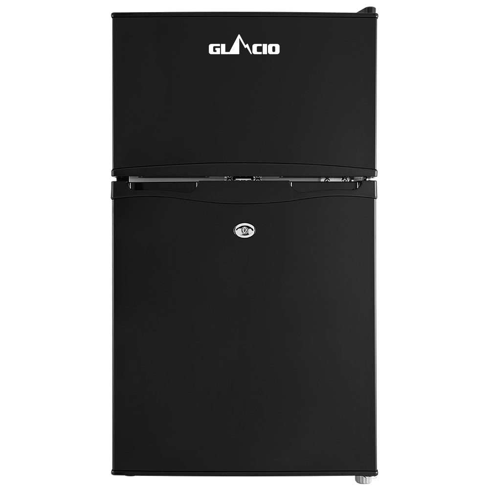 Glacio 90L Portable Fridge Freezer Bar Upright 12V/24V/240V Camping Caravan PFN-F-90-D-BK