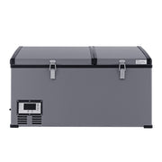 Glacio Camping Fridge 80L Portable Bar Fridges Freezer 12V/24V/240V PFN-G-80-D-BK
