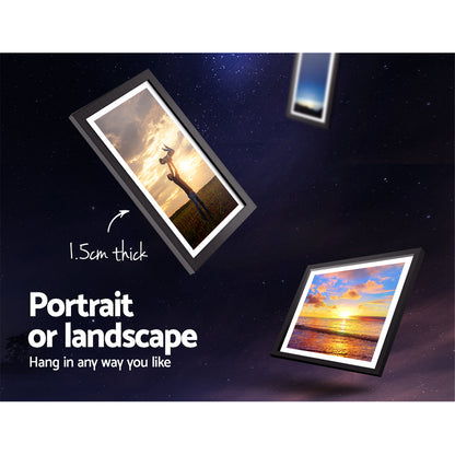 Artiss Photo Frames Art Holder 11PCS 5x7" 6x8" 8x10" Black PFS-11F-BK