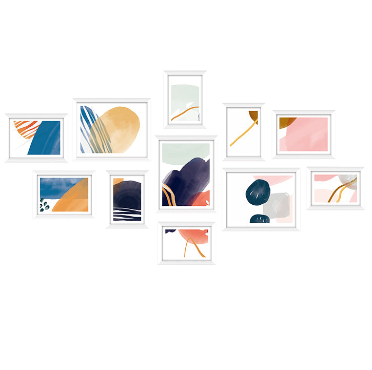 Artiss Photo Frames Art Holder 11PCS 5x7" 6x8" 8x10" White PFS-11F-WH
