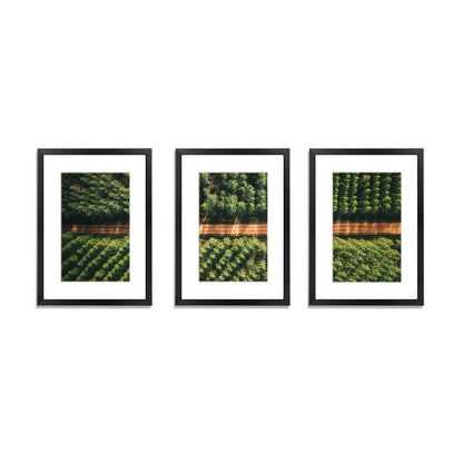 3 PCS Photo Frame Wall Set A3 Picture Home Decor Art Gift Present Black PFS-3F-A3-BK
