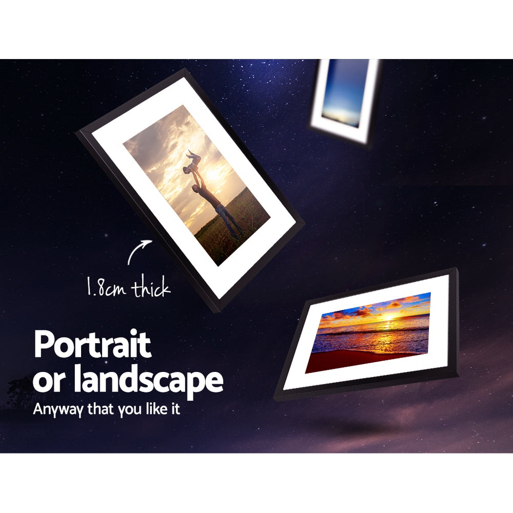 3 PCS Photo Frame Wall Set A3 Picture Home Decor Art Gift Present Black PFS-3F-A3-BK