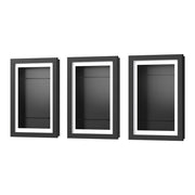 Artiss Photo Frame A4 3PCS Set PFS-A4-3P-BK
