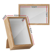 Artiss Photo Frame 3PCS Set 3D PFS-D-3D-H15-3P-WD
