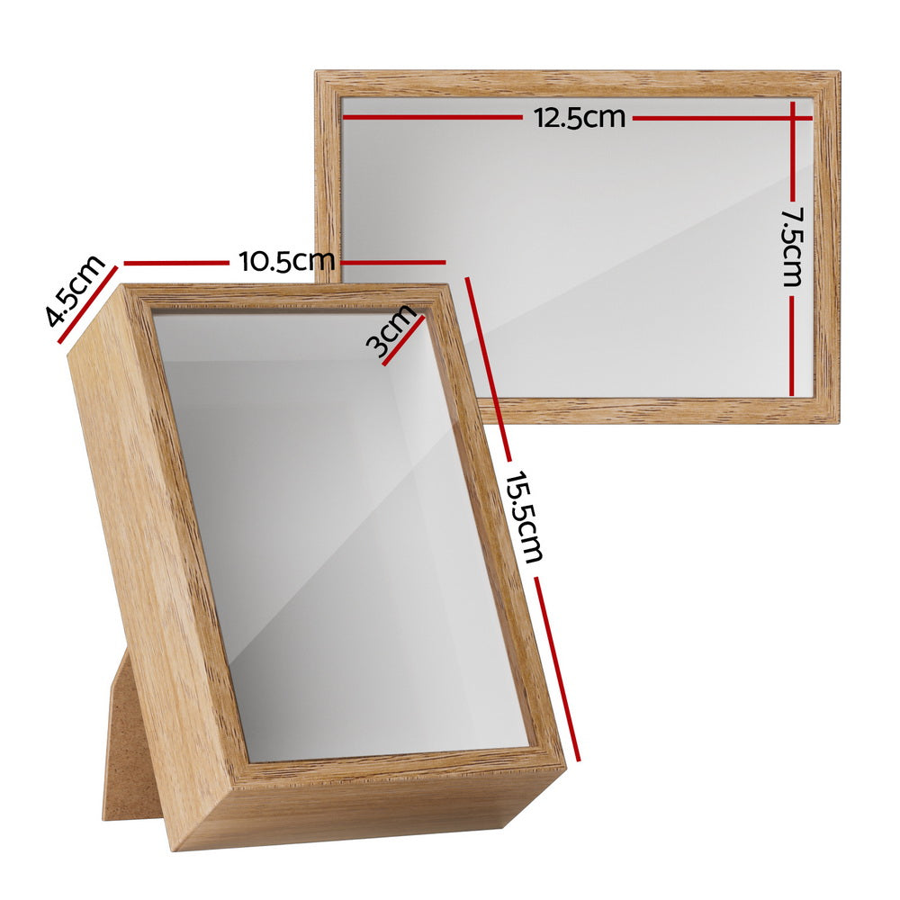 Artiss Photo Frame 3PCS Set 3D PFS-D-3D-H15-3P-WD