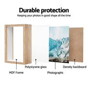 Artiss Photo Frame 3PCS Set 3D PFS-D-3D-H15-3P-WD