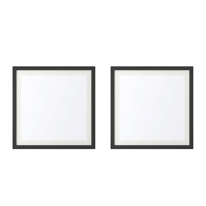 Artiss Photo Frame 2PCS Set Black PFS-D-H40-2P-BK