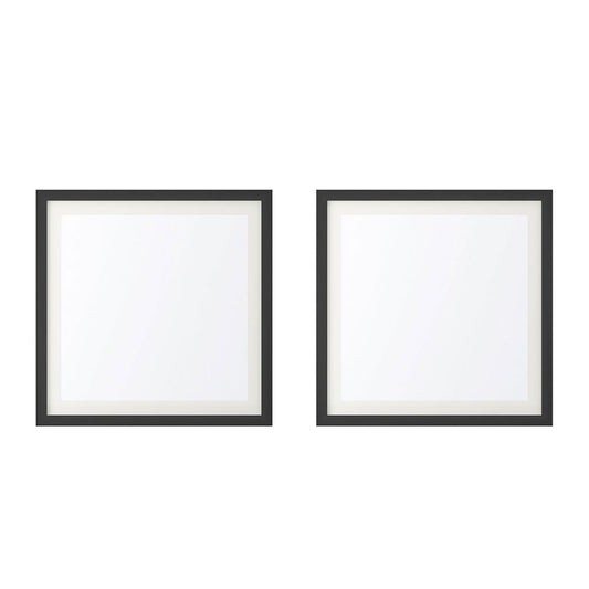 Artiss Photo Frame 2PCS Set Black PFS-D-H40-2P-BK