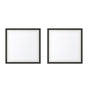 Artiss Photo Frame 2PCS Set Black PFS-D-H40-2P-BK