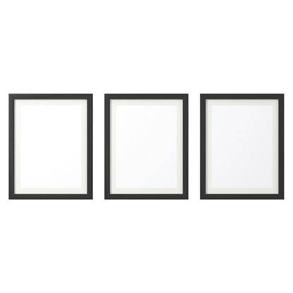 Artiss Photo Frame 3PCS Set Black PFS-H38-3P-BK