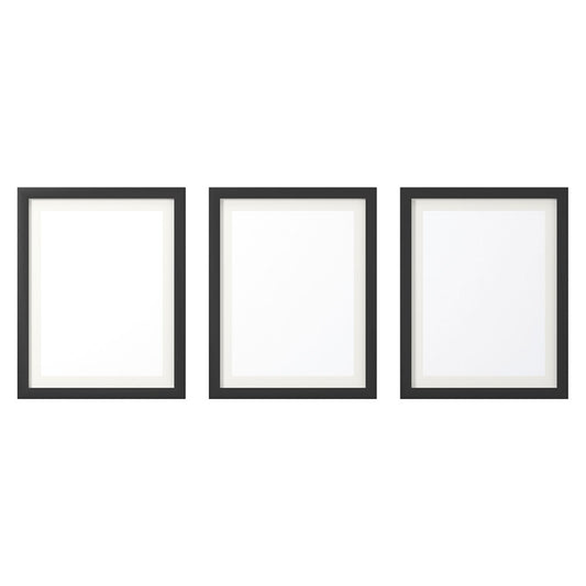 Artiss Photo Frame 3PCS Set Black PFS-H38-3P-BK