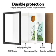 Artiss Photo Frame 3PCS Set Black PFS-H38-3P-BK
