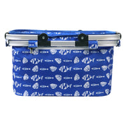 Alfresco Picnic Basket Folding Bag Hamper Food Insulated Storage PICNIC-BAG-CLOTH-BUFS