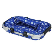 Alfresco Picnic Basket Folding Bag Hamper Food Insulated Storage PICNIC-BAG-CLOTH-BUFS
