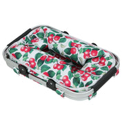 Alfresco Picnic Basket Set Folding Bag Hamper Insulated Food Storage PICNIC-BAG-CLOTH-WHFR