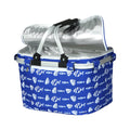 Alfresco Picnic Basket Folding Bag Hamper Food Insulated Cover Storage PICNIC-BAG-COVER-BUFS