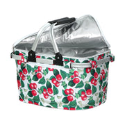 Alfresco Picnic Basket Folding Bag Hamper Insulated Food Cover Storage PICNIC-BAG-COVER-WHFR