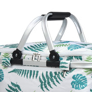 Alfresco Picnic Basket Folding Bag Insulated Hamper Food Cover Storage PICNIC-BAG-COVER-WHLE