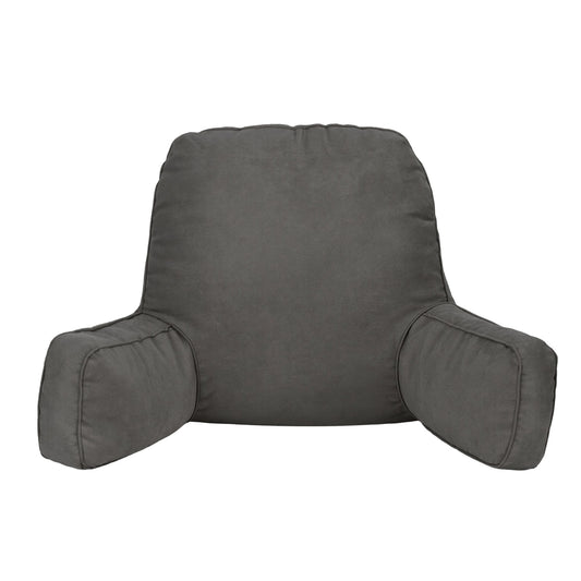 Giselle Reading Pillow Back Rest Lumbar Support Cushion Grey PILLOW-BACK-GY