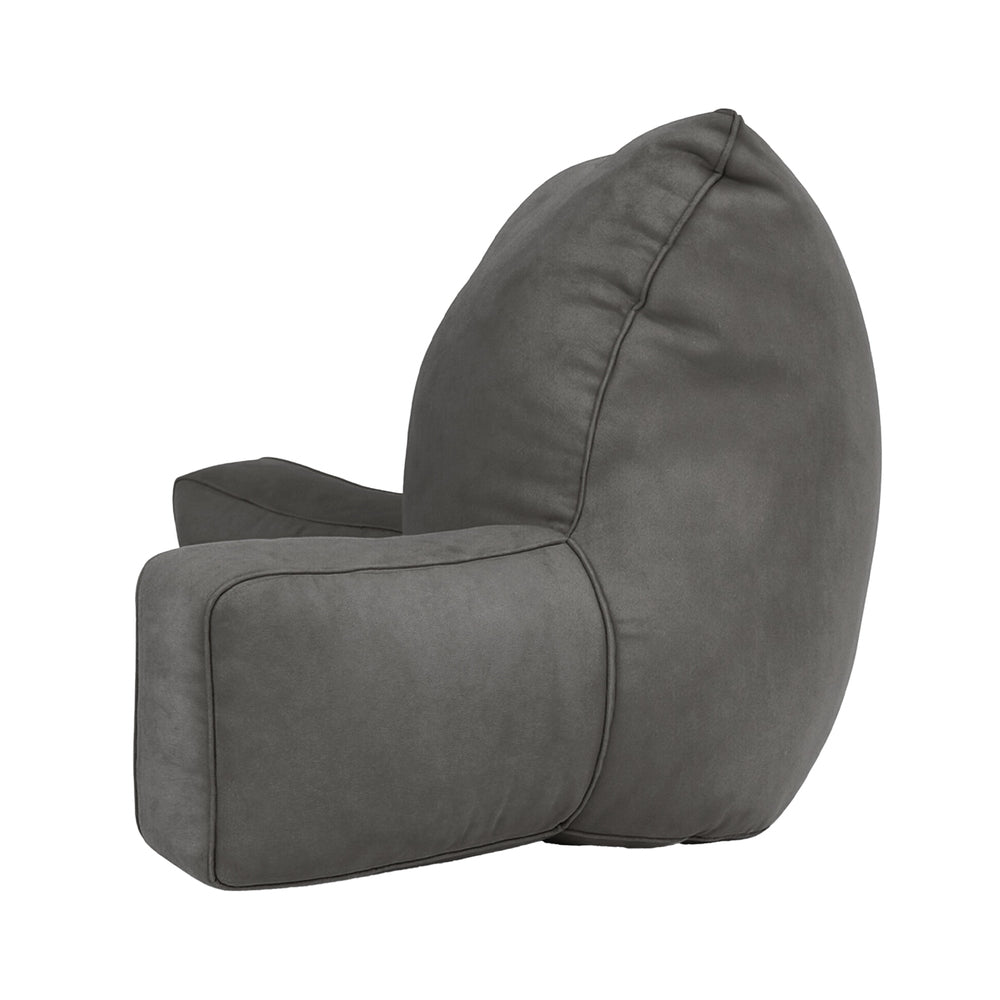 Giselle Reading Pillow Back Rest Lumbar Support Cushion Grey PILLOW-BACK-GY