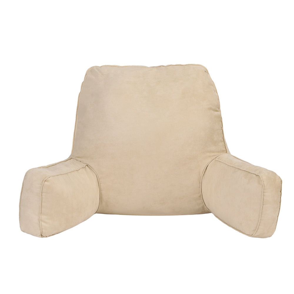 Giselle Reading Pillow Back Rest Lumbar Support Cushion Oatmeal PILLOW-BACK-OAT