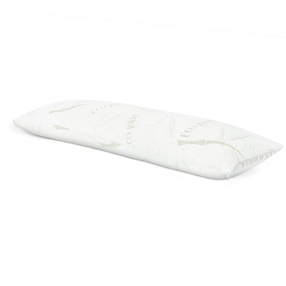 Giselle Bedding Body Support Pillow Bamboo Cover PILLOW-BODY-WH
