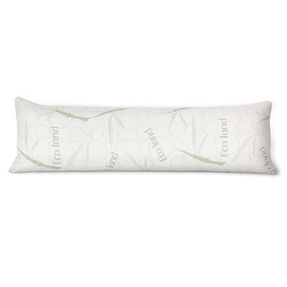 Giselle Bedding Body Support Pillow Bamboo Cover PILLOW-BODY-WH