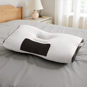 Giselle Bedding Contour Pillow Ergonomic Neck Pillow 48X73CM PILLOW-CON-MICRO-WH