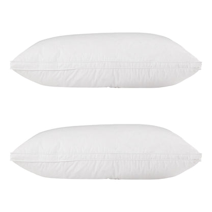 Giselle Bedding Duck Feather Down Pillow Luxury Twin Pack PILLOW-DFD-WALLX2