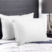 Giselle Bedding Duck Feather Down Pillow Twin Pack PILLOW-DFD-X2